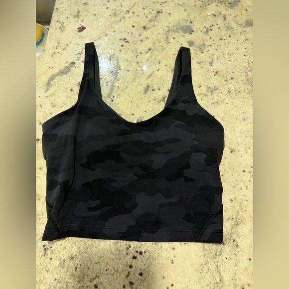 Lululemon Align Tank — Black Camo — Size 6 - WORN - Picture 6 of 9